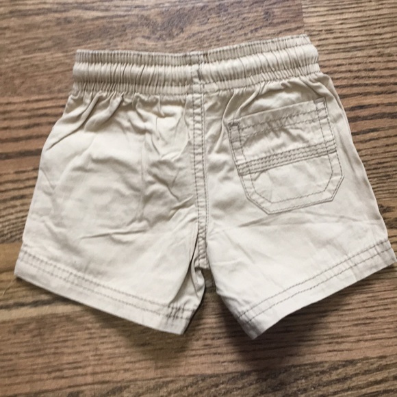NWT Carter's khaki drawstring shorts - Picture 2 of 2